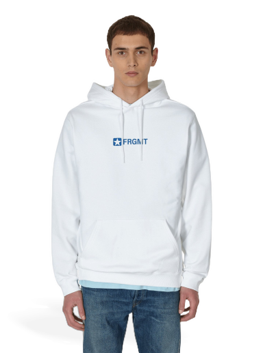 Sweatshirt Converse x FRGMT Hooded Sweatshirt Hvid | 10025968-A01