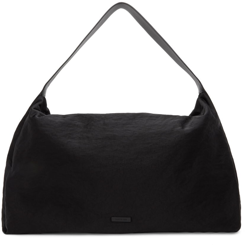 Håndtaske Fear of God Black Moto Leather Tote Sort | FG870-018MLE