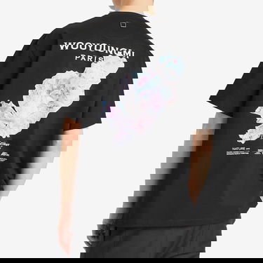T-shirt WOOYOUNGMI Wooyoungmi Pacific Print T-Shirt Sort | W251TS05-708B, 3