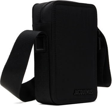 Skuldertaske Jacquemus Jacquemus Vertical Cuerda Bag Sort | 23E235BA091-3174, 1