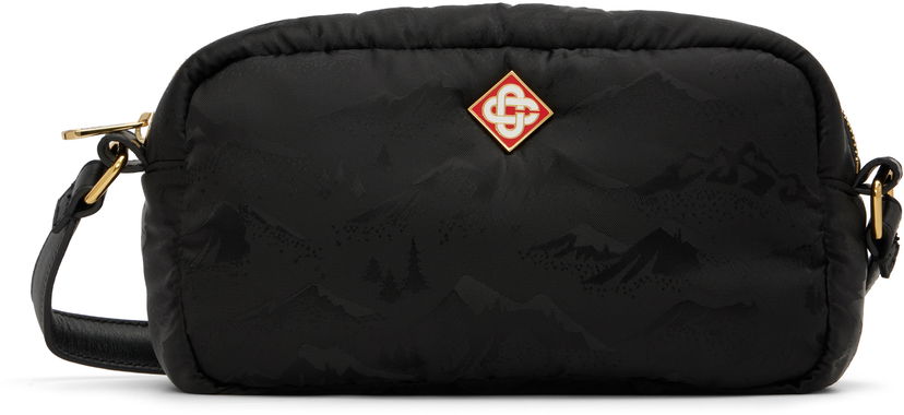 Skuldertaske Casablanca Casablanca Camera Bag Sort | APF25-BAG-156-01