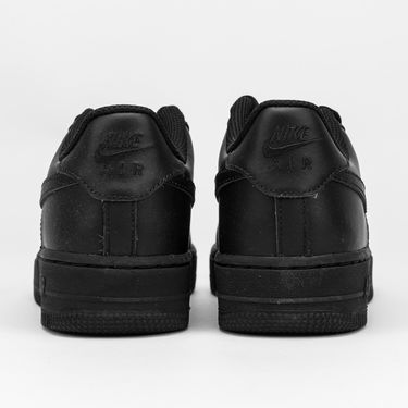 Sneakers og sko Nike Air Force 1 Low GS "Triple Black" Sort | 314192-009, 3