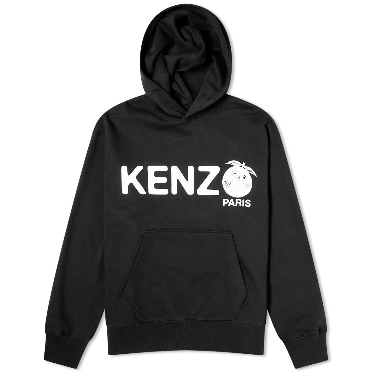 Sweatshirt KENZO Orange Popover Hoody Sort | FE55SW1794MG-99J, 0