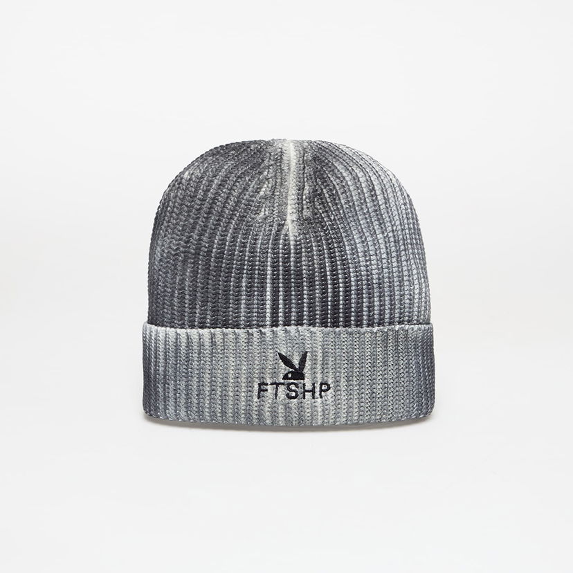 Beanie Footshop Playboy x FTSHP Overdye Beanie Black Grå | FTSHP_537