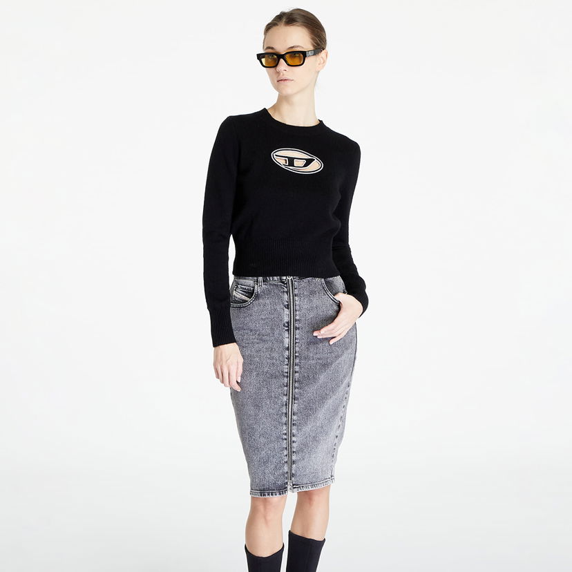 Sweater Diesel M-Areesa Knitwear Black Sort | A06712_0KCAE Black