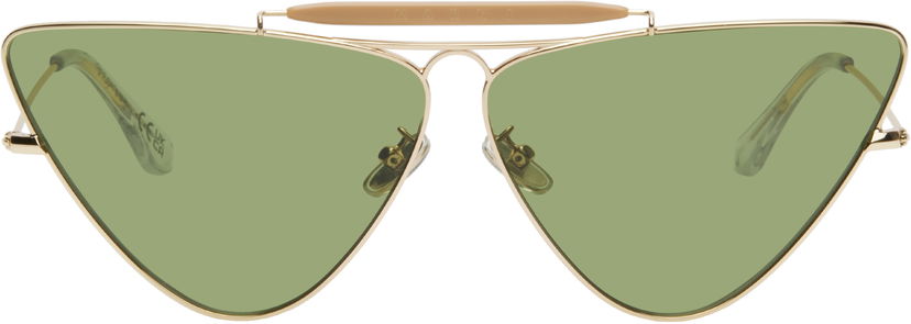 Solbriller Marni Marni Cat Eye Sunglasses Grøn | K6E