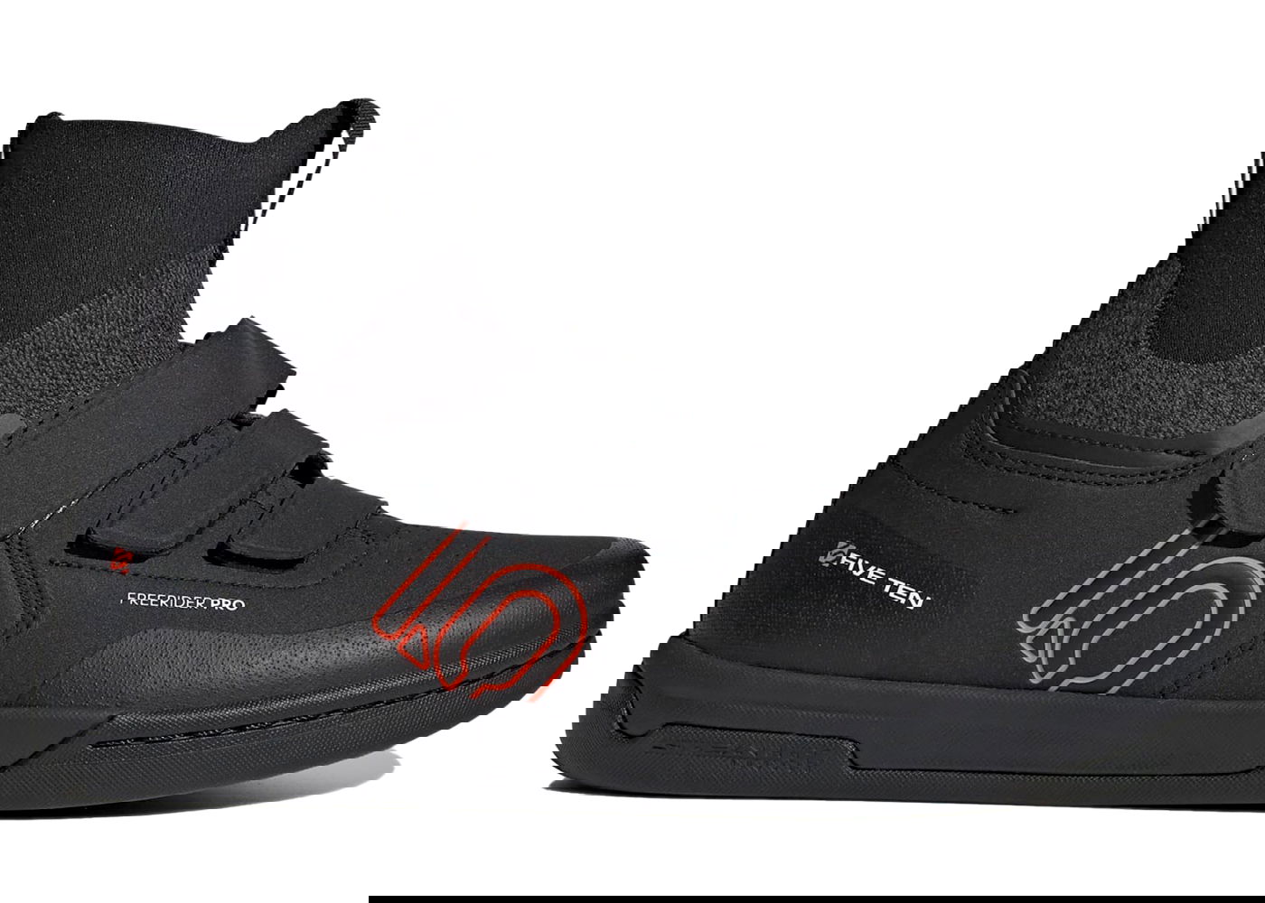 Sneakers og sko adidas Performance adidas Five Ten Freerider Pro Mid VCS Black Solar Red Sort | H02024, 0