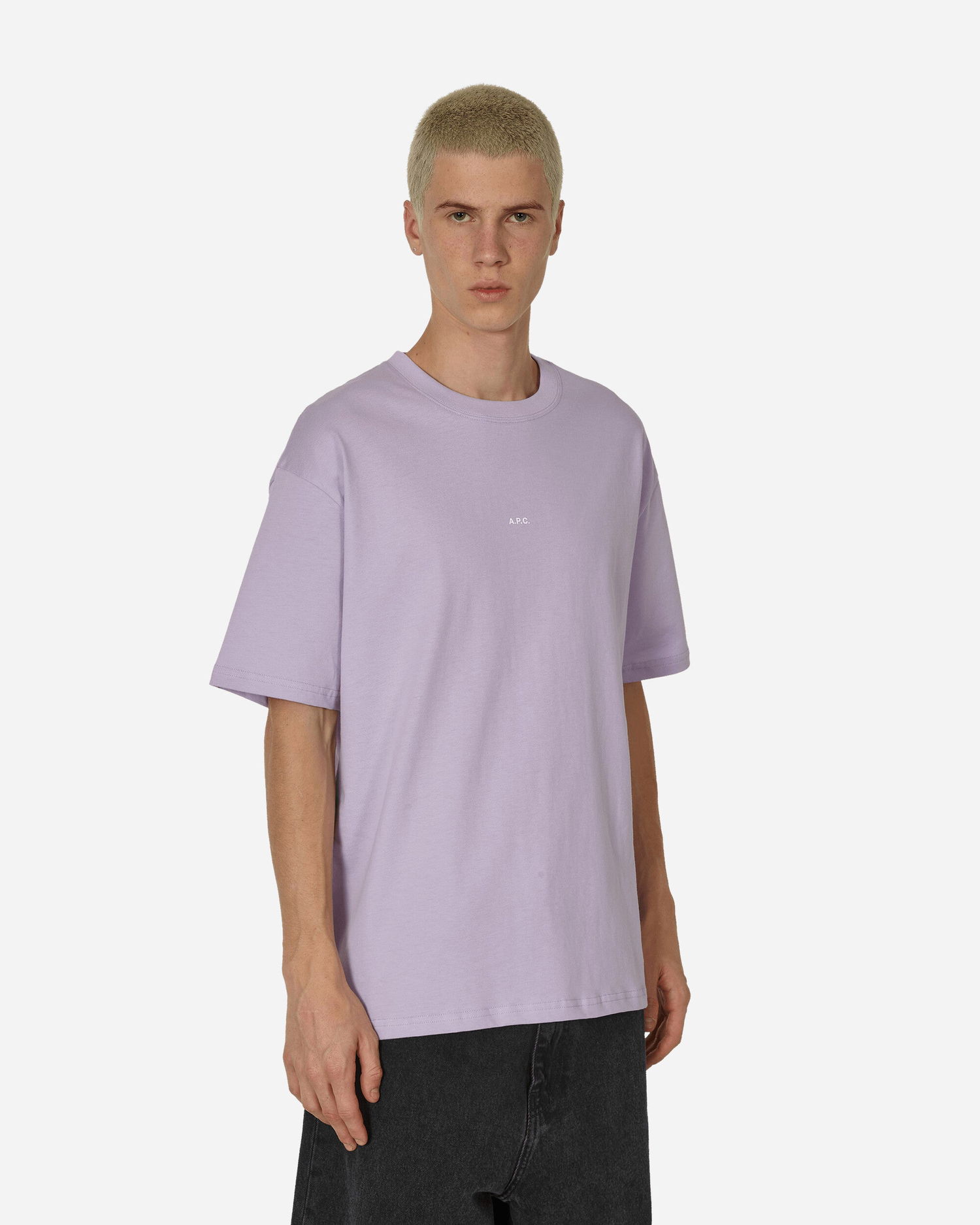 T-shirt A.P.C. Kyle T-Shirt Lilla | COEIO-H26929 HAE, 1