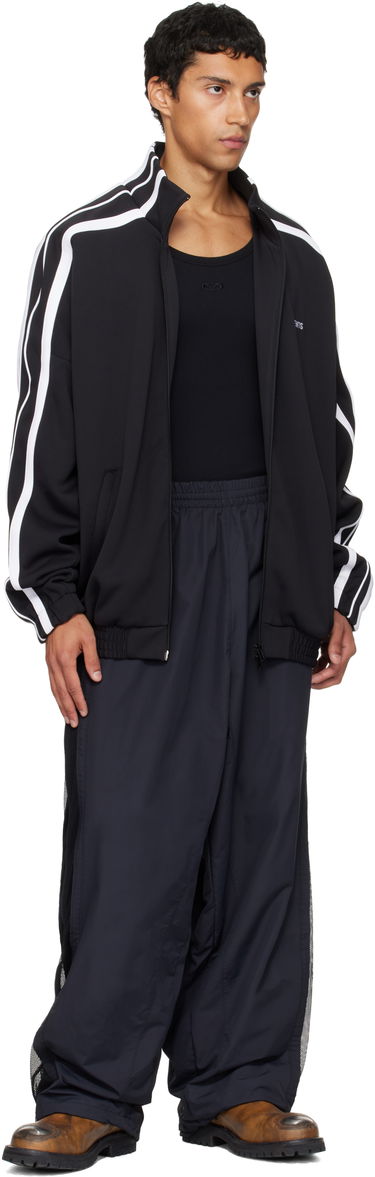 Jakke VETEMENTS VETEMENTS Gym Track Jacket Sort | UH76GJ300B, 3