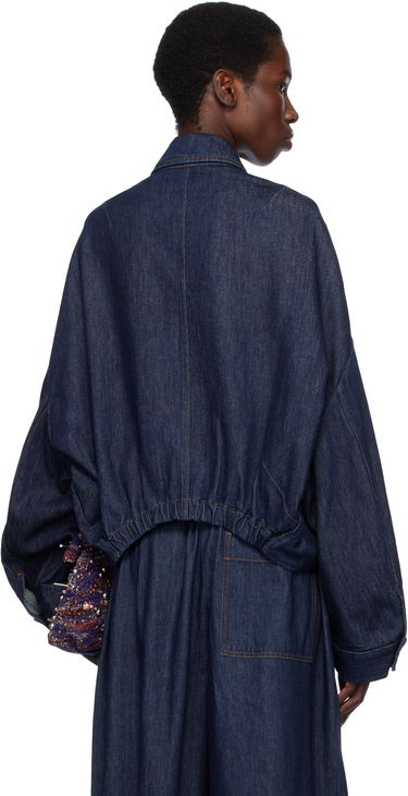 Jumpsuit Dries Van Noten Dries Van Noten Oversized Denim Jacket Blå | 251-010515-1552, 2