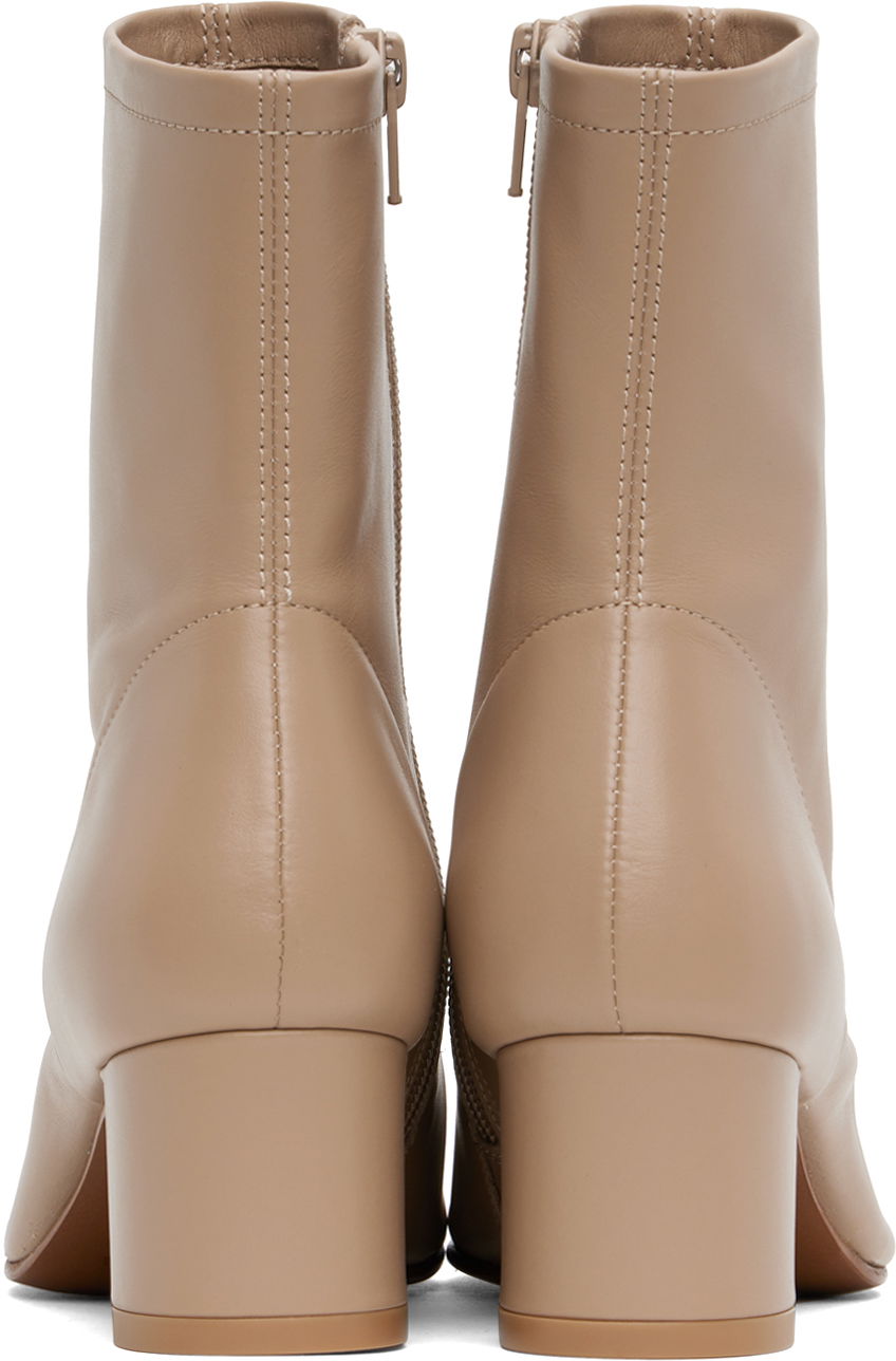 Tøj BY FAR BY FAR Sofia Boots Beige | 23PFSOFTPNAP, 1