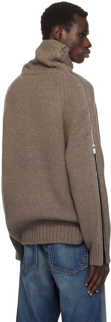 Sweater Helmut Lang Suitcase Turtleneck Sweater Brun | O06HM797, 2