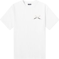 T-shirt Jacquemus Bow Logo Hvid | 23H236JS196-2003-100, 1