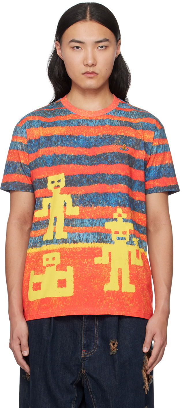 T-shirt Vivienne Westwood Classic T-Shirt Orange | 3G01001F-J0069-
