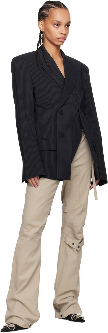 Frakker Ottolinger Ottolinger Oversize Split Blazer Sort | 12360072301, 3