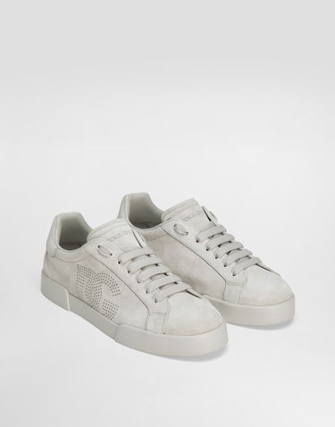 Sneakers og sko Dolce & Gabbana Dolce & Gabbana Calfskin Strobel Portofino Light Hvid | CS2324A9T6787565, 1