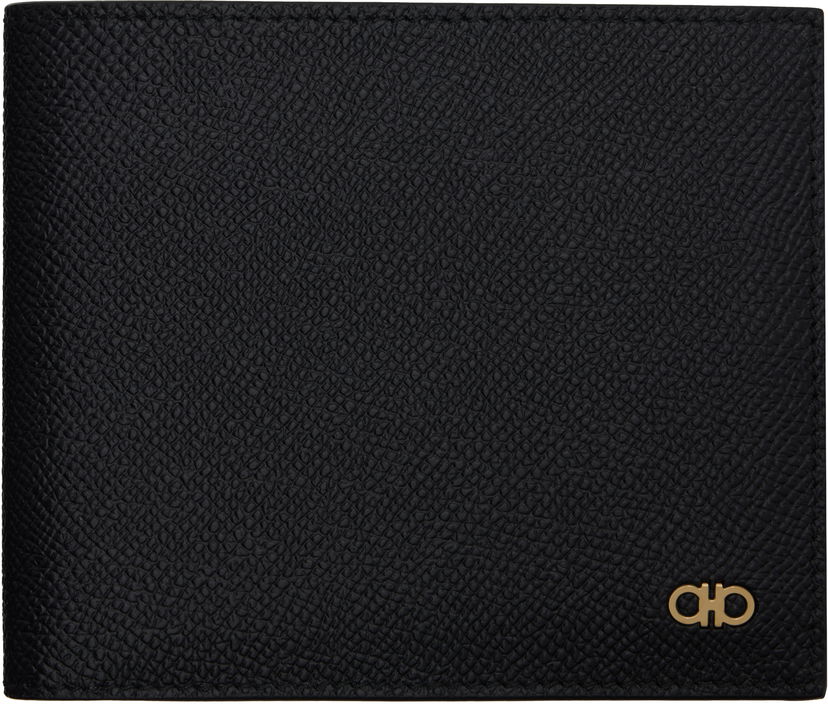 Tegnebog FERRAGAMO Leather Wallet Black Sort | 775650