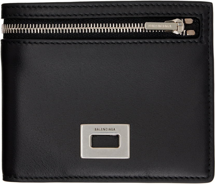 Tegnebog Balenciaga Balenciaga Rodeo Square Folded Wallet Sort | 8225942ABLV