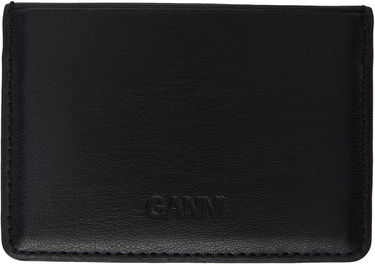 Tegnebog GANNI GANNI Bou Leather Card Holder Sort | A6392, 1