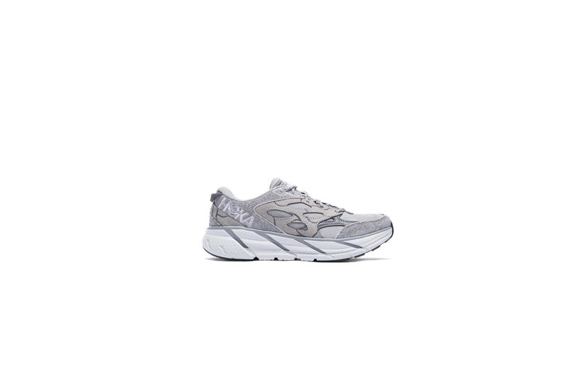 Løbe Hoka One One CLIFTON L SUEDE TP Grå | 1150910-GTL