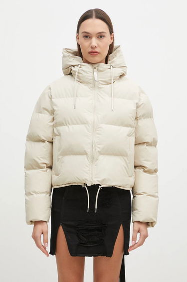 Puffer jakke Rains Alta Short Puffer Jacket Beige | 15150.26, 0