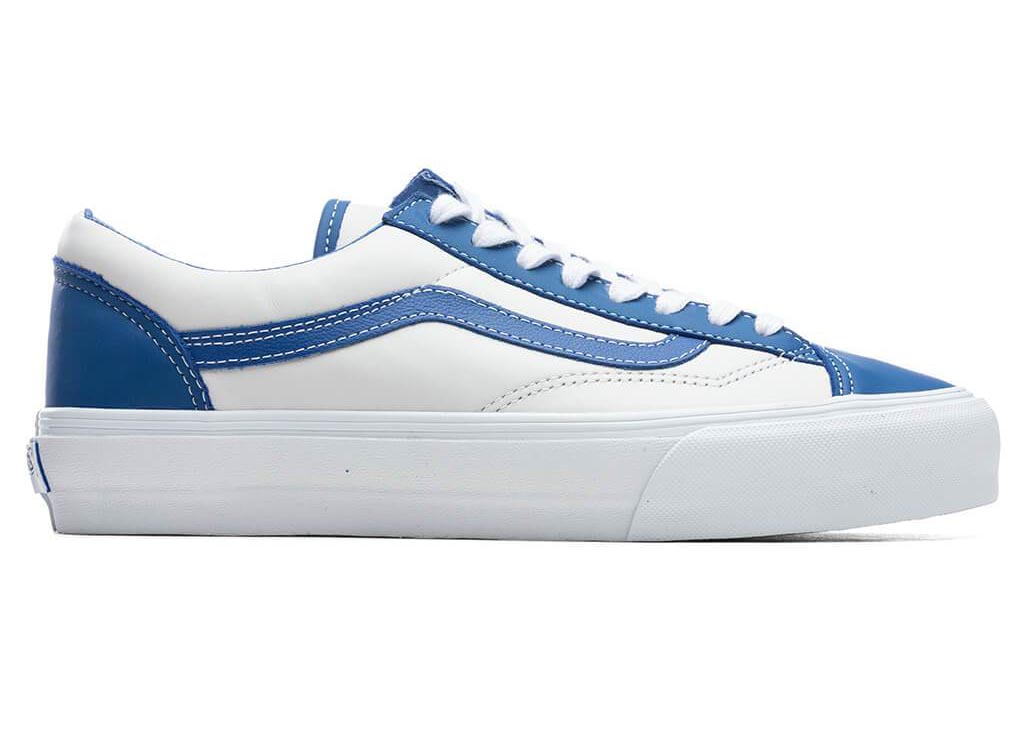 Sneakers og sko Vans Style 36 VLT LX White Nautical Blue Hvid | VN0A5FC3A1K, 0