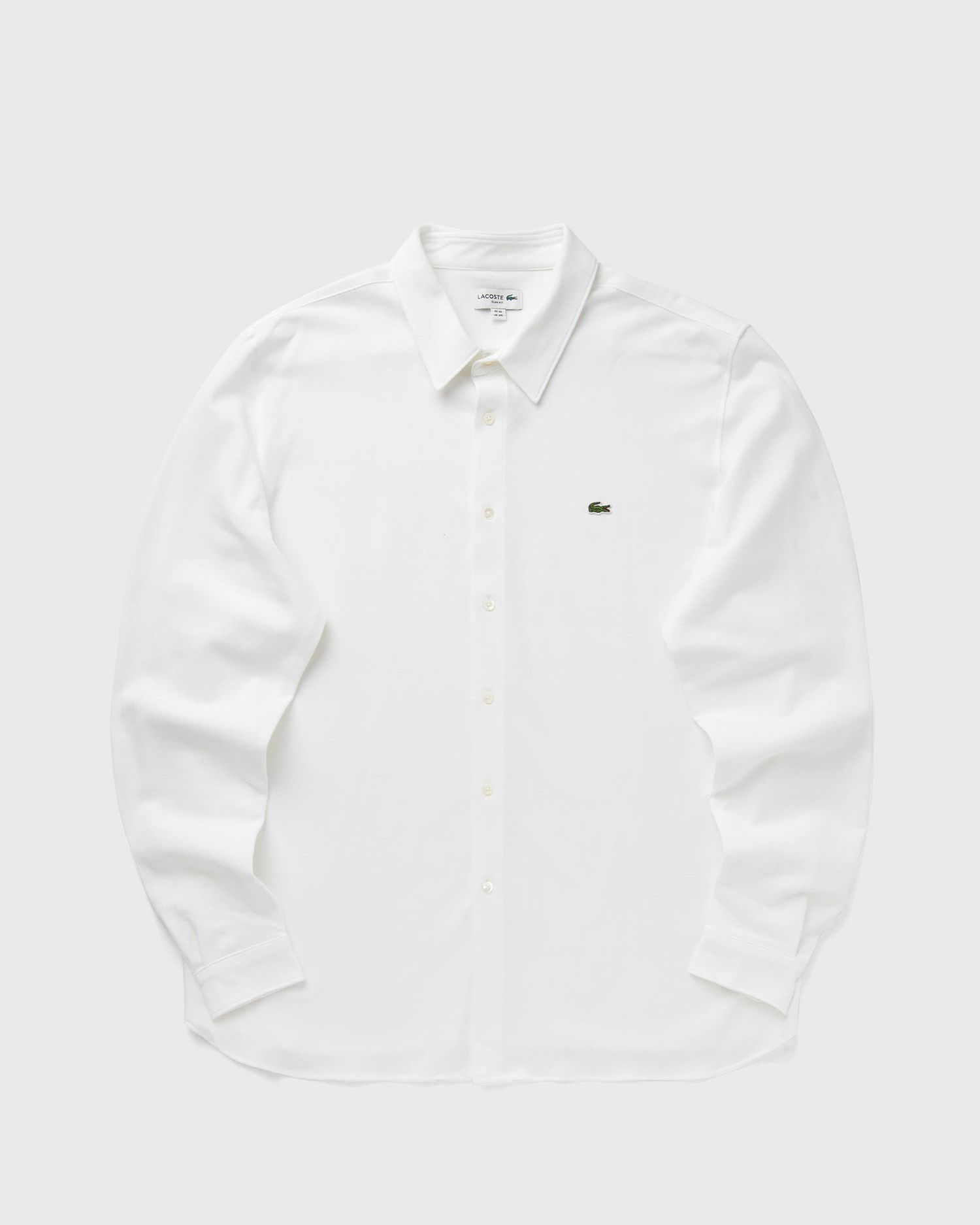 Skjorte Lacoste Casual Long Sleeve Shirt Hvid | CH0214-001, 0