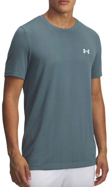 T-shirt Under Armour T-Shirt Vanish Seamless Novelty Short Sleeve Turkis | 1388129-587, 0
