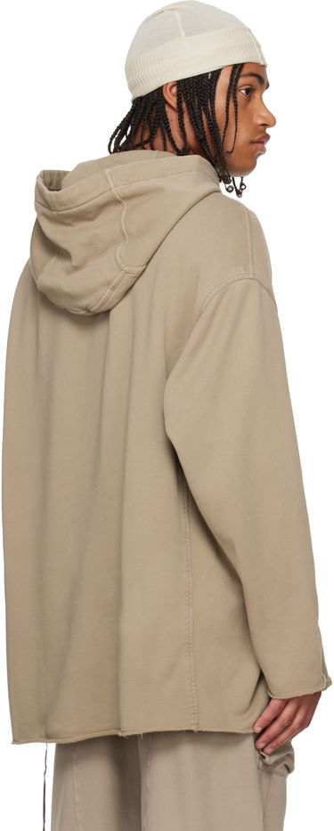 Sweatshirt Rick Owens DRKSHDW Concordians Peter Hoodie Beige | DU02E7280 FP, 2