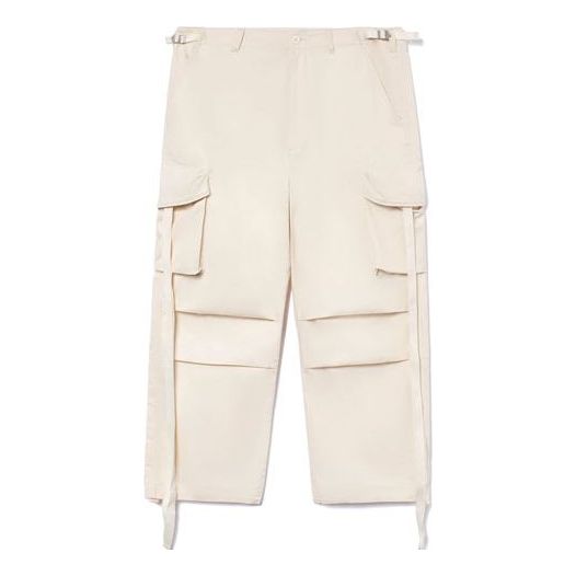 Cargo bukser Li-Ning Counterflow Loose Fit Cargo Pants Beige | AKXR601-1, 0