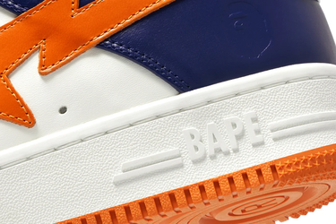 Sneakers og sko BAPE Bape Sta #3 Blue/Orange Sort | 0ZXSHM191303M-BLU, 5