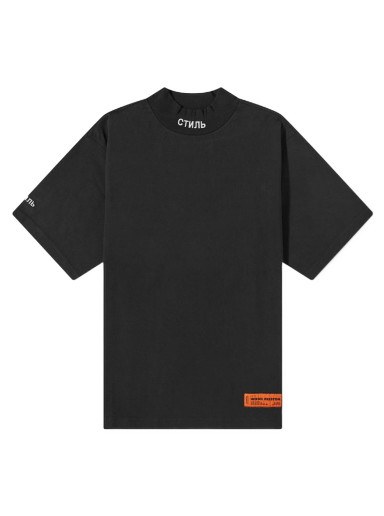 T-shirt HERON PRESTON Regular Turtleneck CTNMB Tee Sort | HMAA021F21JER0021001