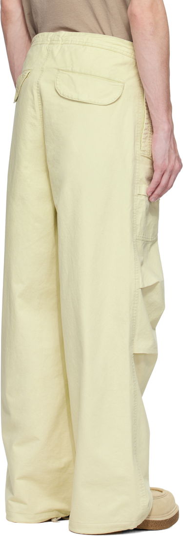 Cargo bukser Entire Studios Entire Studios Barren Cargo Trousers Gul | ESU-S25-3021-OW, 2