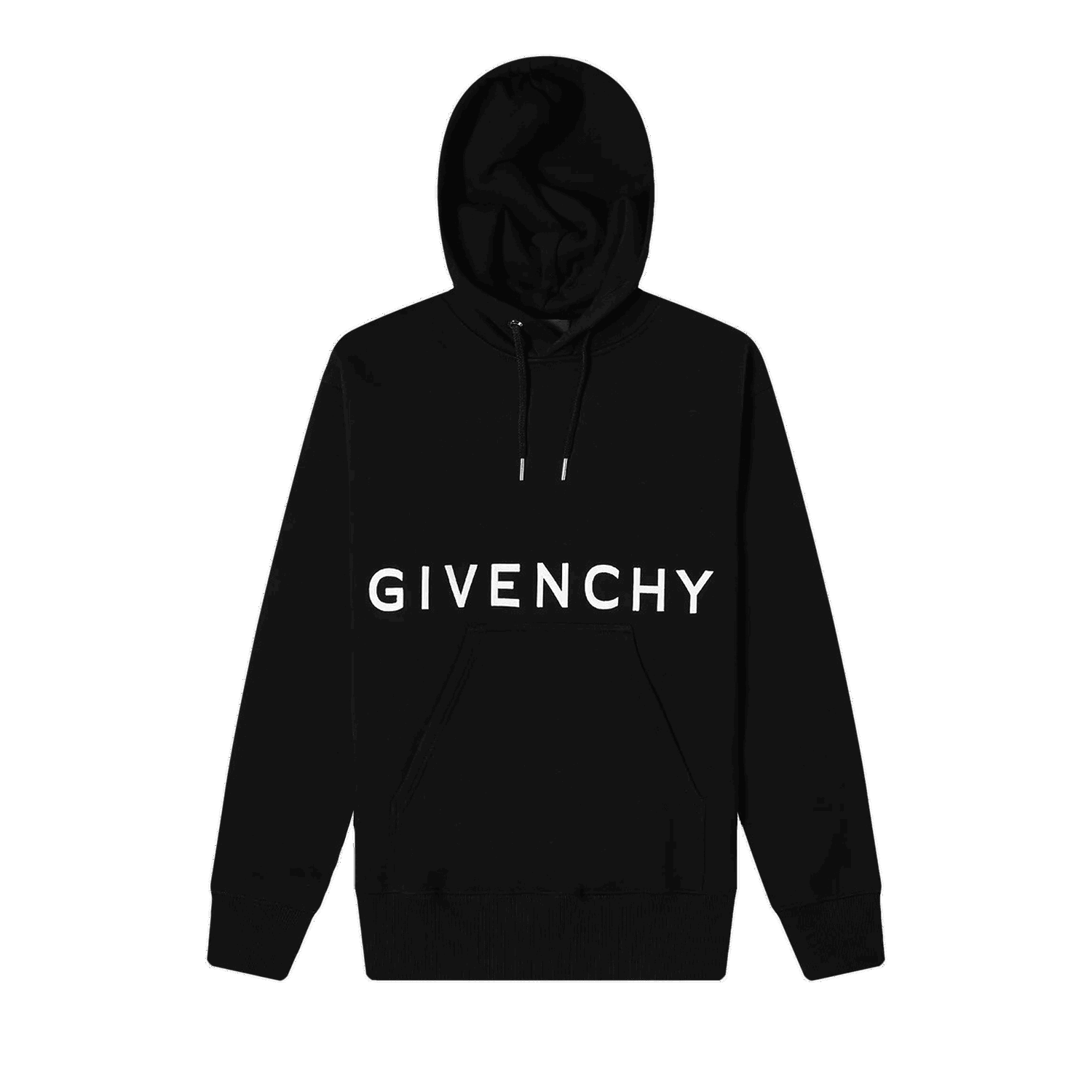 Sweatshirt Givenchy Embroidered Hoodie Sort | BMJ0C93Y69 001, 0