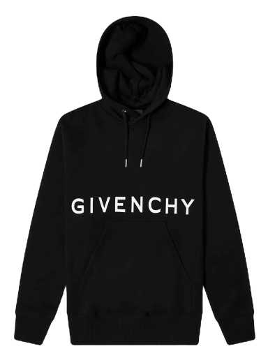 Sweatshirt Givenchy Embroidered Hoodie Sort | BMJ0C93Y69 001