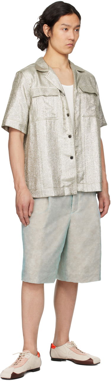 Shorts Dries Van Noten Dries Van Noten Layered Shorts Blå | 251-020952-1501, 3
