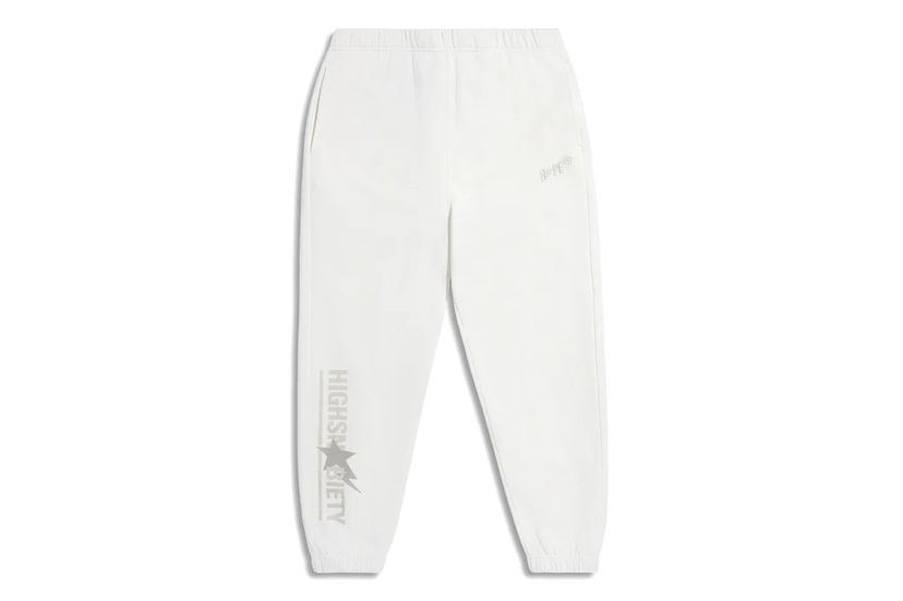 Joggingbukser BAPE BAPE x Highsnobiety Sweat Pants Ivory Hvid | 1J73-152-905