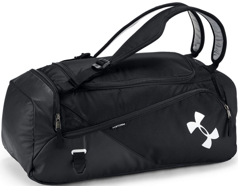 Rygsække og tasker Under Armour UA Contain Duo SM BP Duffle-BLK Sort | 1381920-001