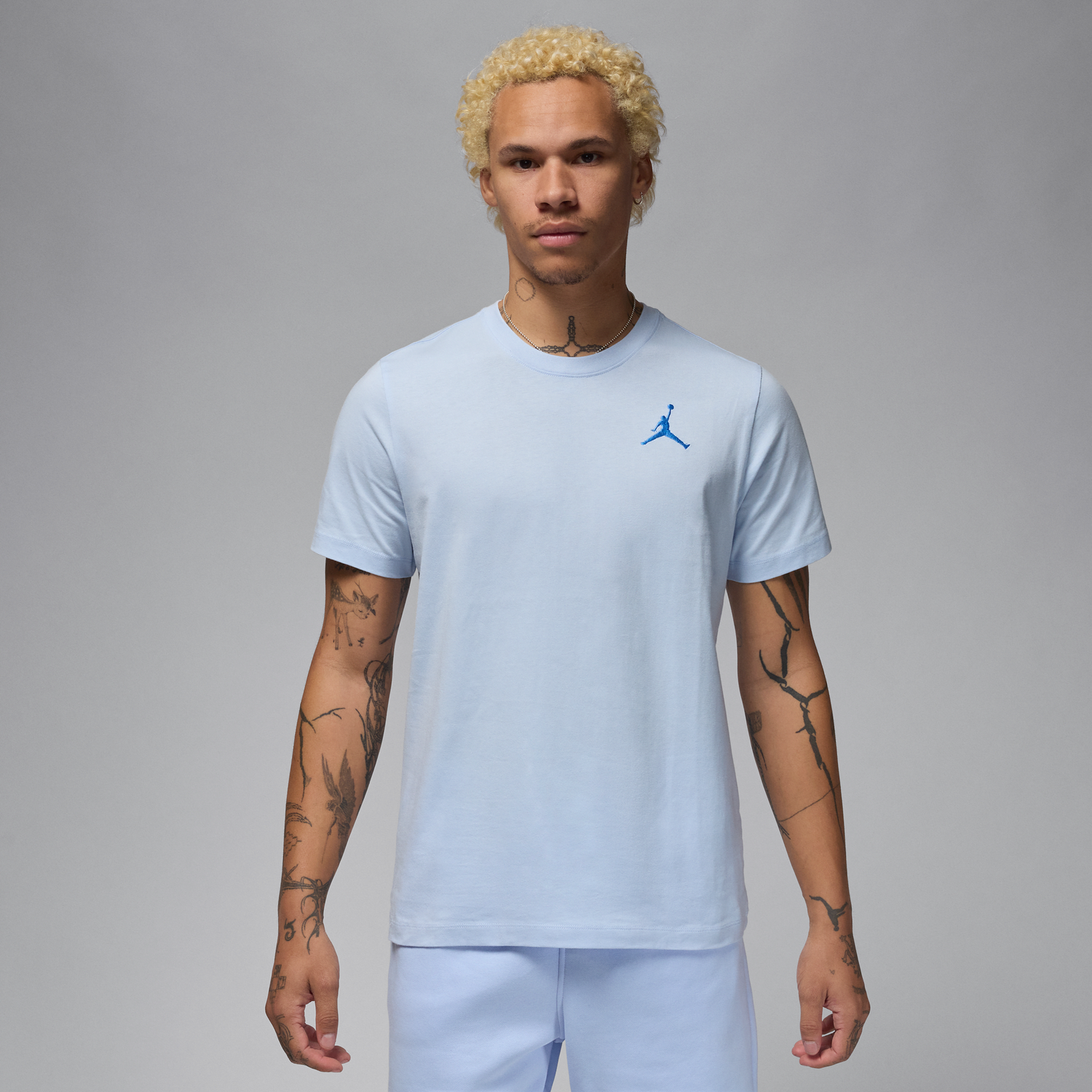 T-shirt Jordan Jordan Jumpman Short Sleeve T-Shirt Blå | DC7485-407, 1