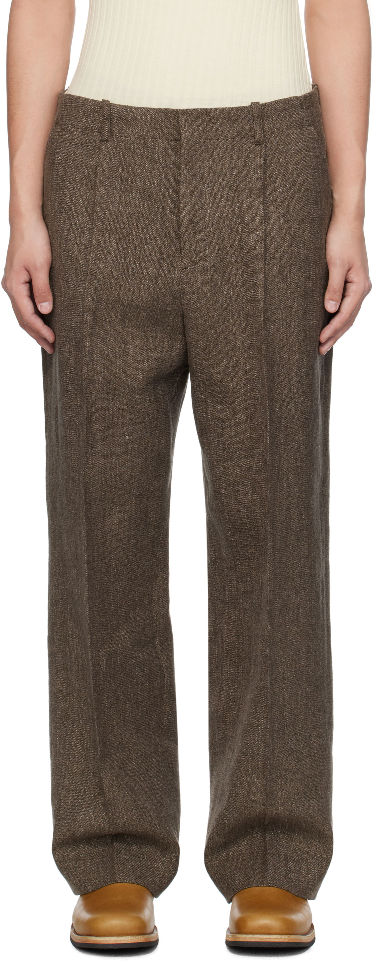 Bukser OUR LEGACY Our Legacy Borrowed Chino Trousers Brun | M2254BTC, 0