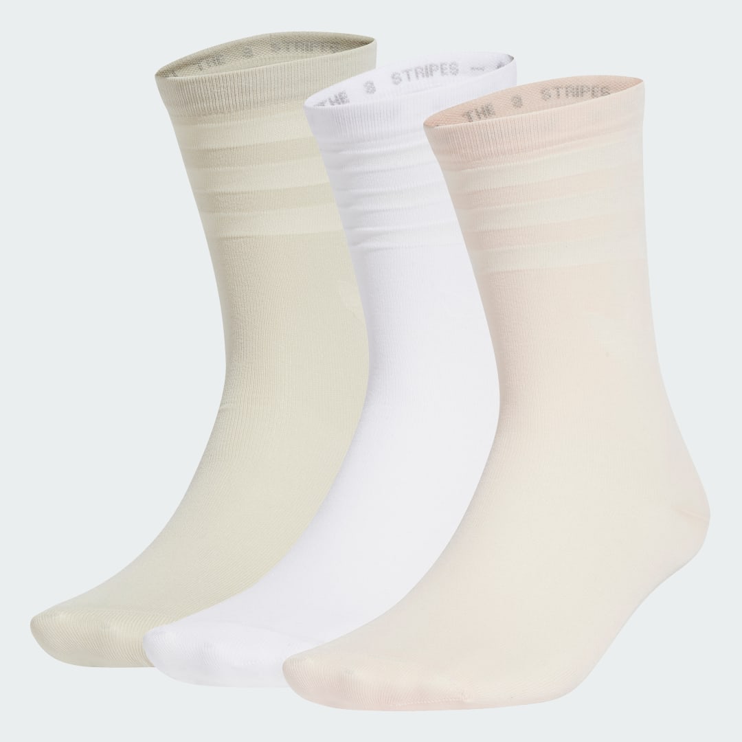 Sokker adidas Performance Mid-Cut Crew Socks (3 Pairs) Hvid | JJ4305, 1