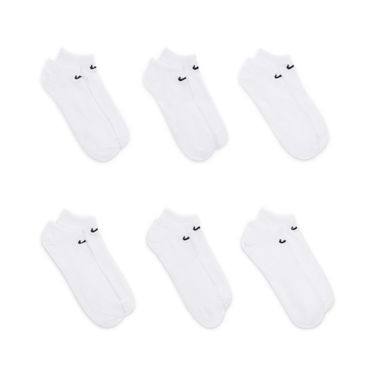 Sokker Nike Lightweight No-Show 6-pack Hvid | sx7679-100, 3