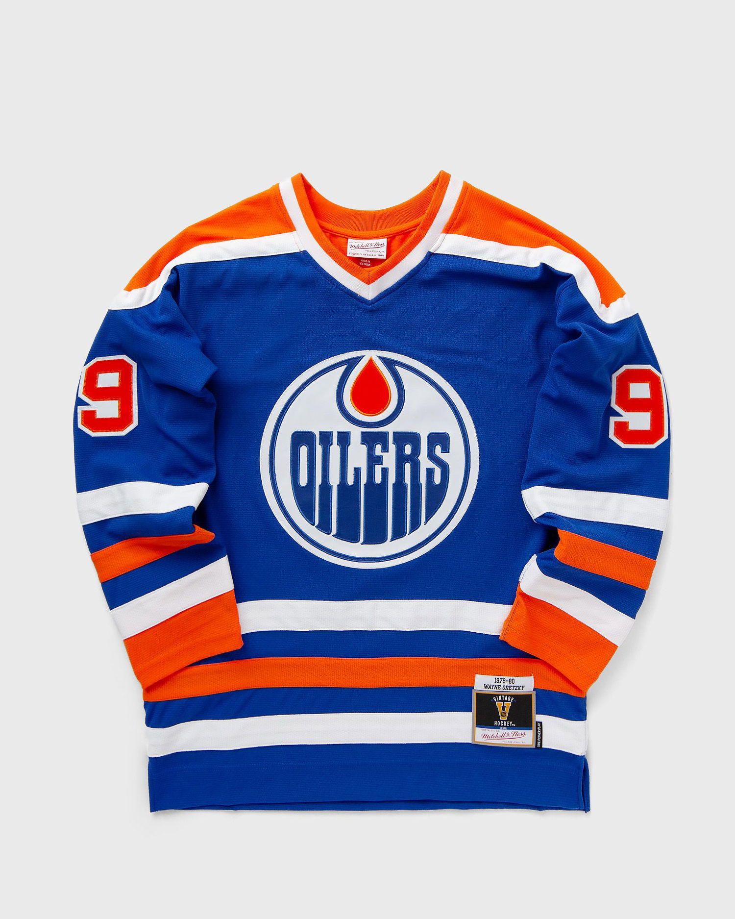 Jersey Mitchell & Ness NHL Edmonton Oilers 1979 WAYNE GRETZKY #99 Jersey Blå | JY8745-EDOROYA, 0