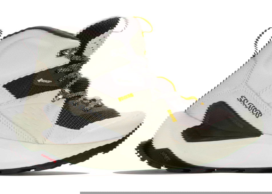 Sneakers og sko Salomon Elixir Mid Gore-Tex Vanilla Ice Lemon Beige | L47296000, 0