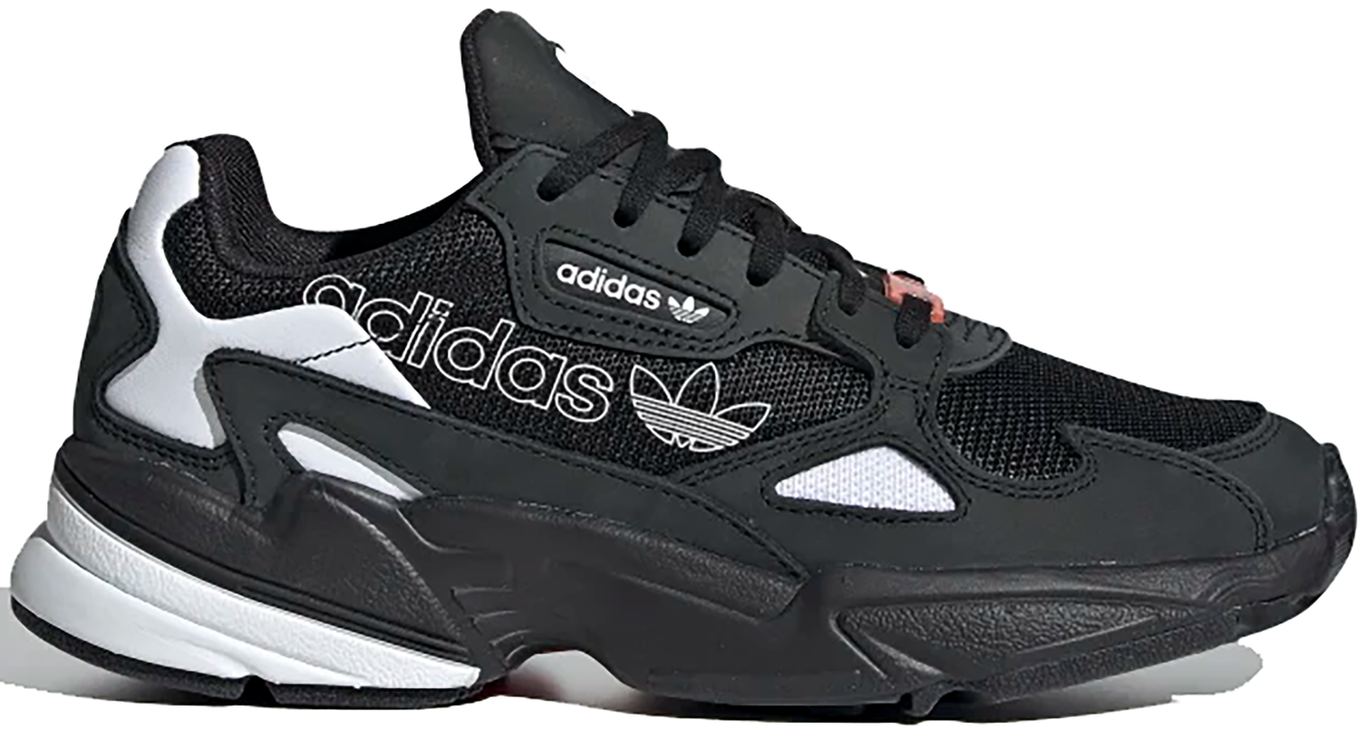 Sneakers og sko adidas Originals Falcon K-Pop Core Black W Sort | H69043, 0