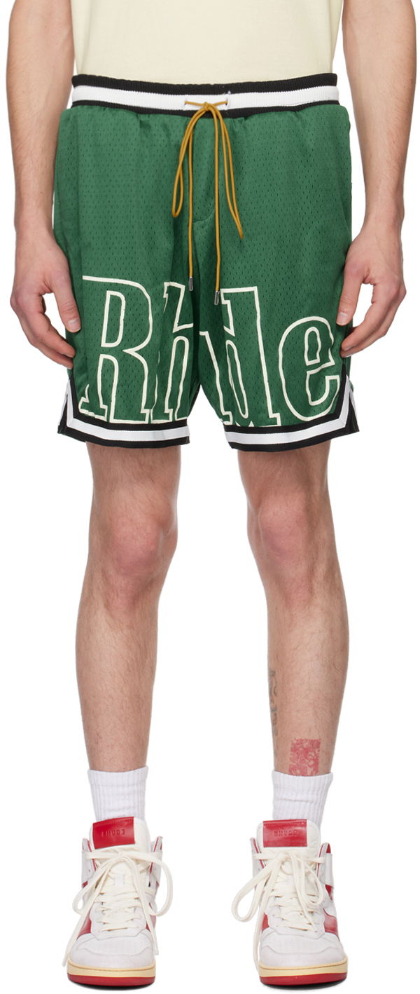 Shorts Rhude Court Shorts Grøn | RHPS24SH24827483