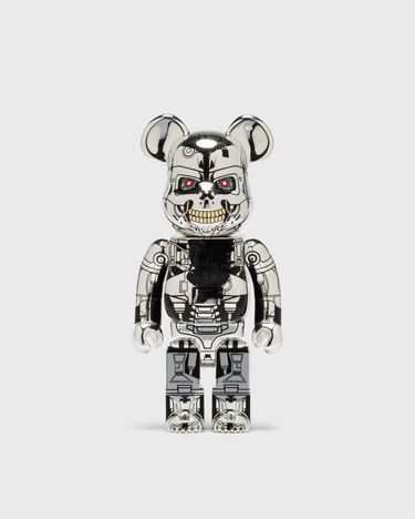 Collectible Medicom Toy Terminator 2 T-800 Endoskeleton Collectible Figure 400% Metalisk | MED2437, 0