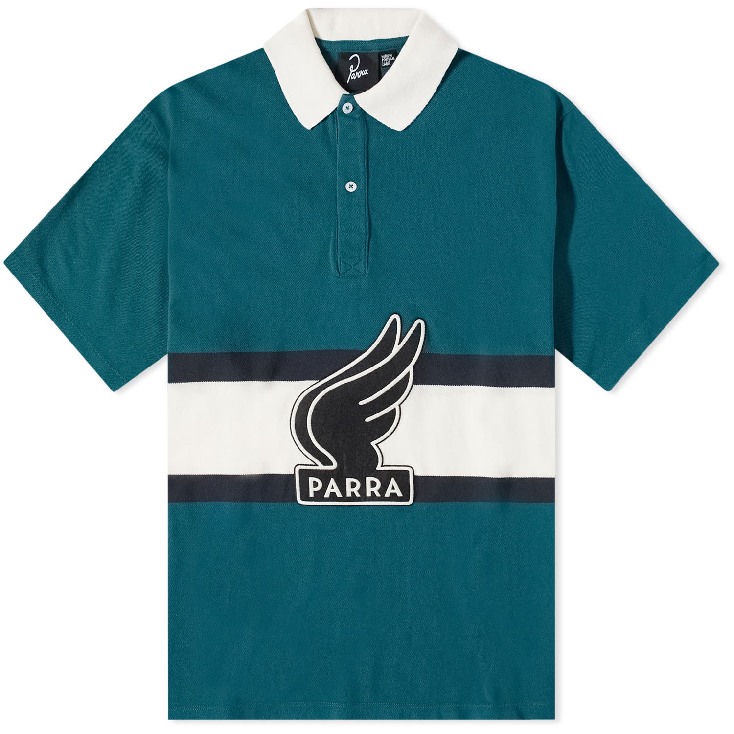 Polo skjorte By Parra Winged Logo Polo Blå | 49415-TLO, 0