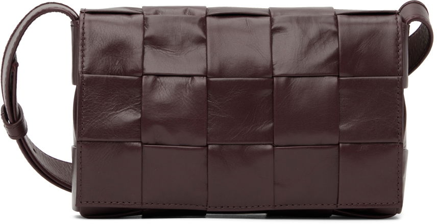 Skuldertaske Bottega Veneta Bottega Veneta Small Cassette Bag Bourgogne | 717587-VCQ71, 0