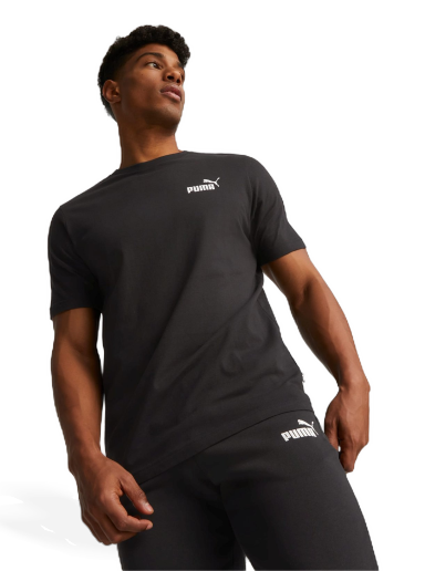 T-shirt Puma Essentials Small Logo Tee Sort | 586668_01